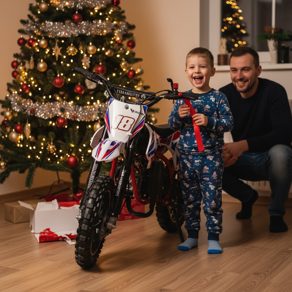 Minicross Leramotors DEVIL DELUXE 49ccm 2T - červená