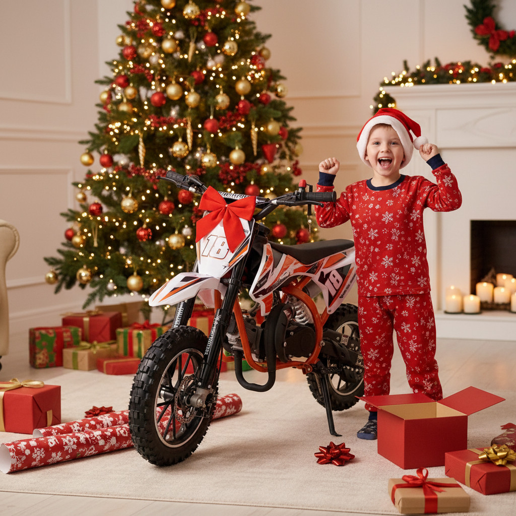 Minicross Leramotors DEVIL DELUXE 49ccm 2T - oranžová