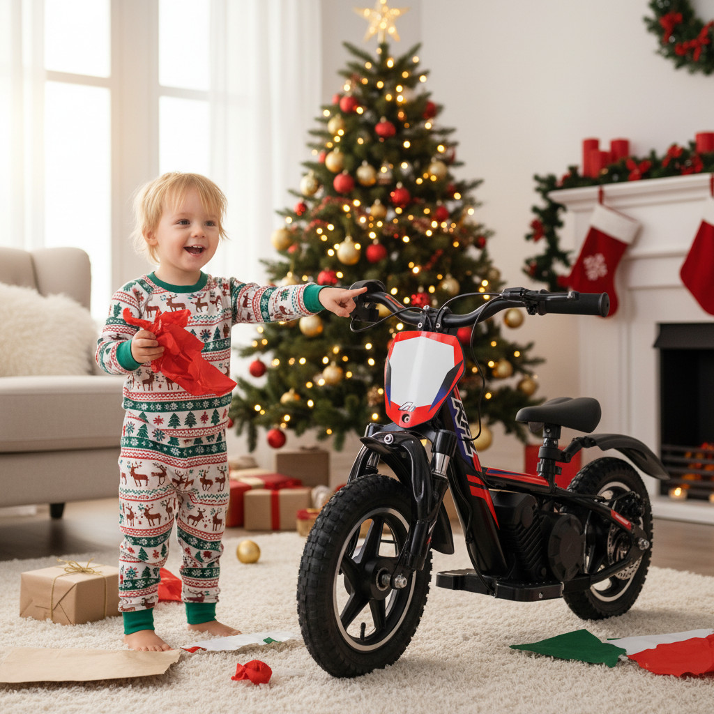 E-bike - elektrická motorka/odrážedlo Leramotors by APOLLO RFZ Sedna 12 PRO  - červená