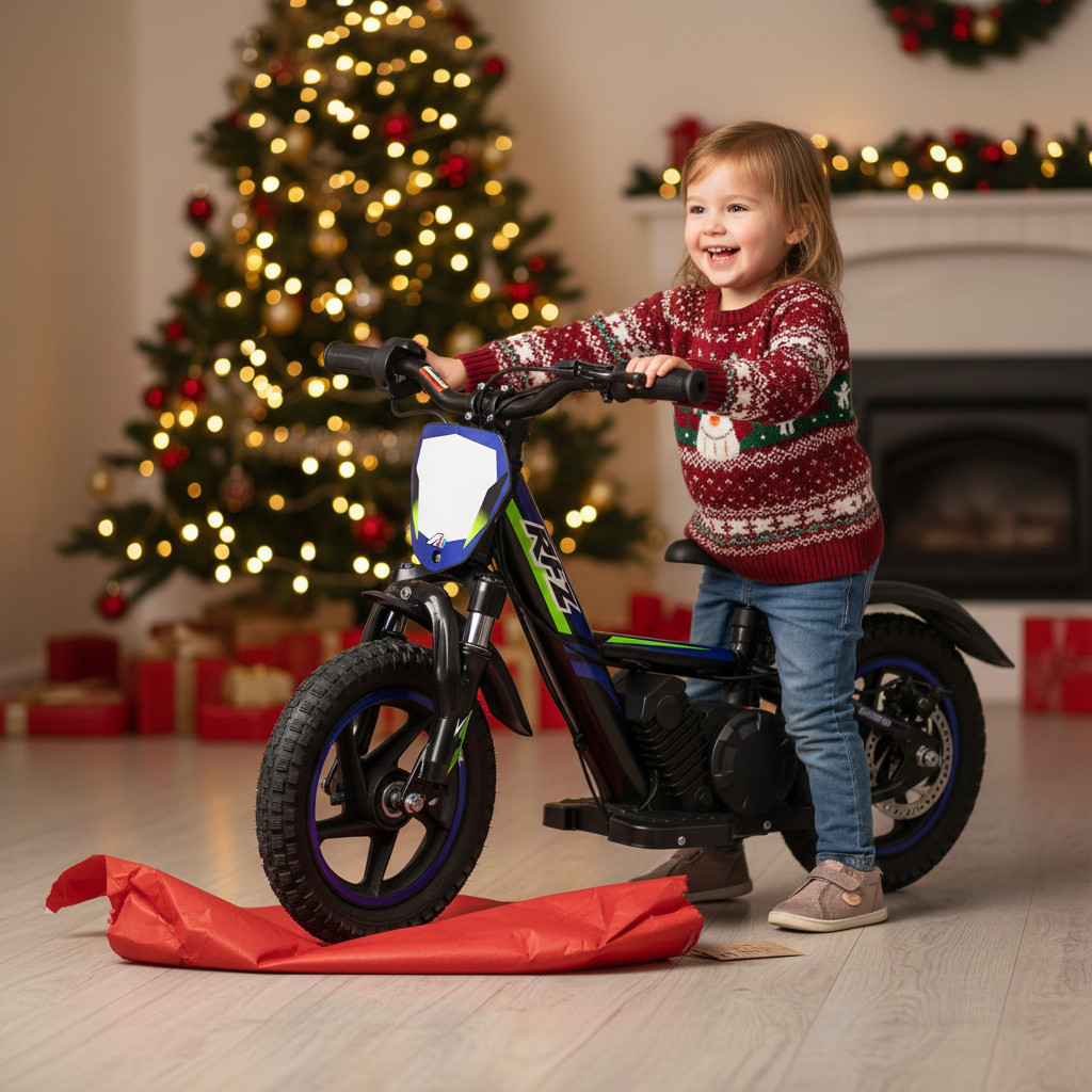 E-bike - elektrická motorka/odrážedlo Leramotors by APOLLO RFZ Sedna 12 PRO - modrá - 1. pohled