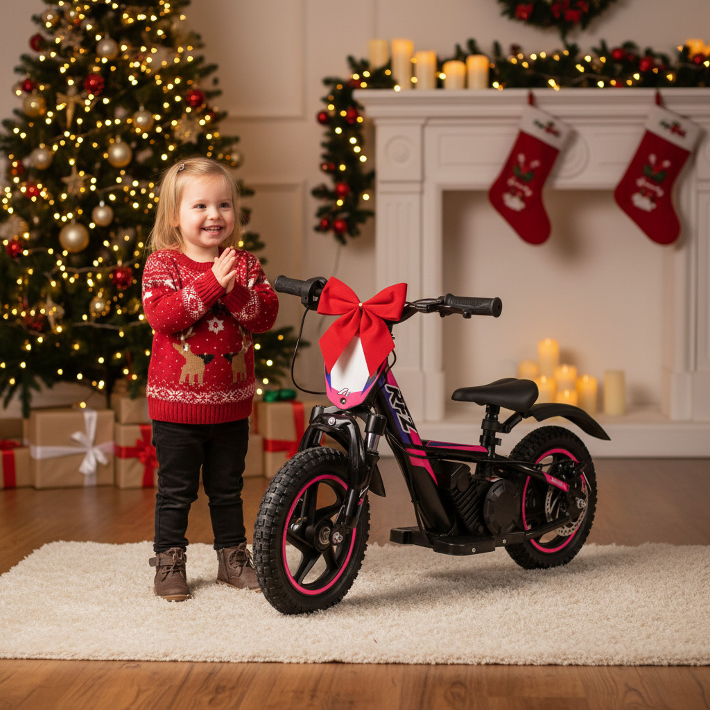 E-bike - elektrická motorka/odrážedlo Leramotors by APOLLO RFZ Sedna 12 PRO - růžová