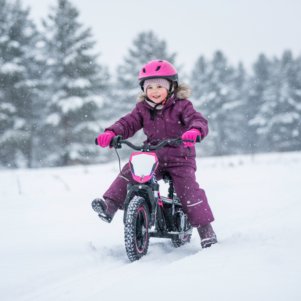 E-bike - elektrická motorka/odrážedlo Leramotors by APOLLO RFZ Sedna 12 PRO - 200W - růžová - 20. pohled