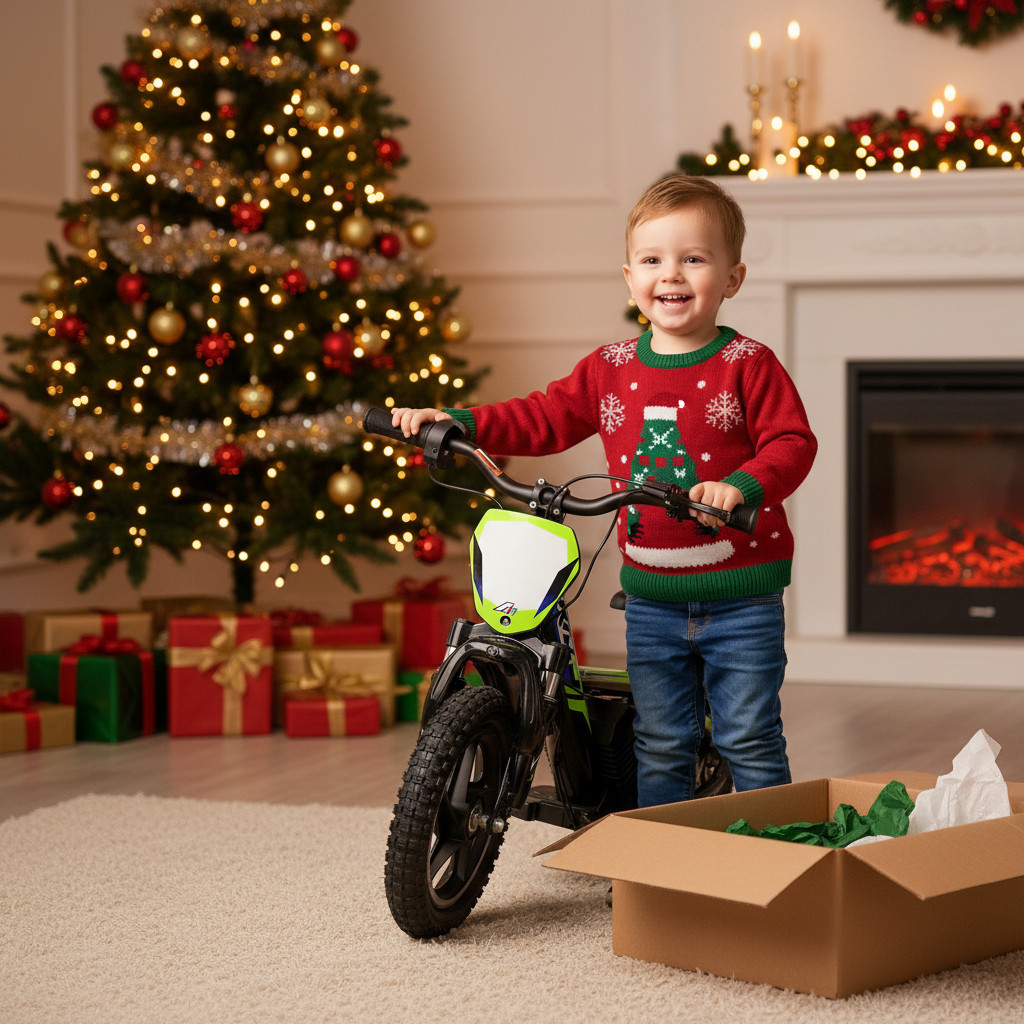  E-bike - elektrická motorka/odrážedlo Leramotors by APOLLO RFZ Sedna 12 PRO - zelená