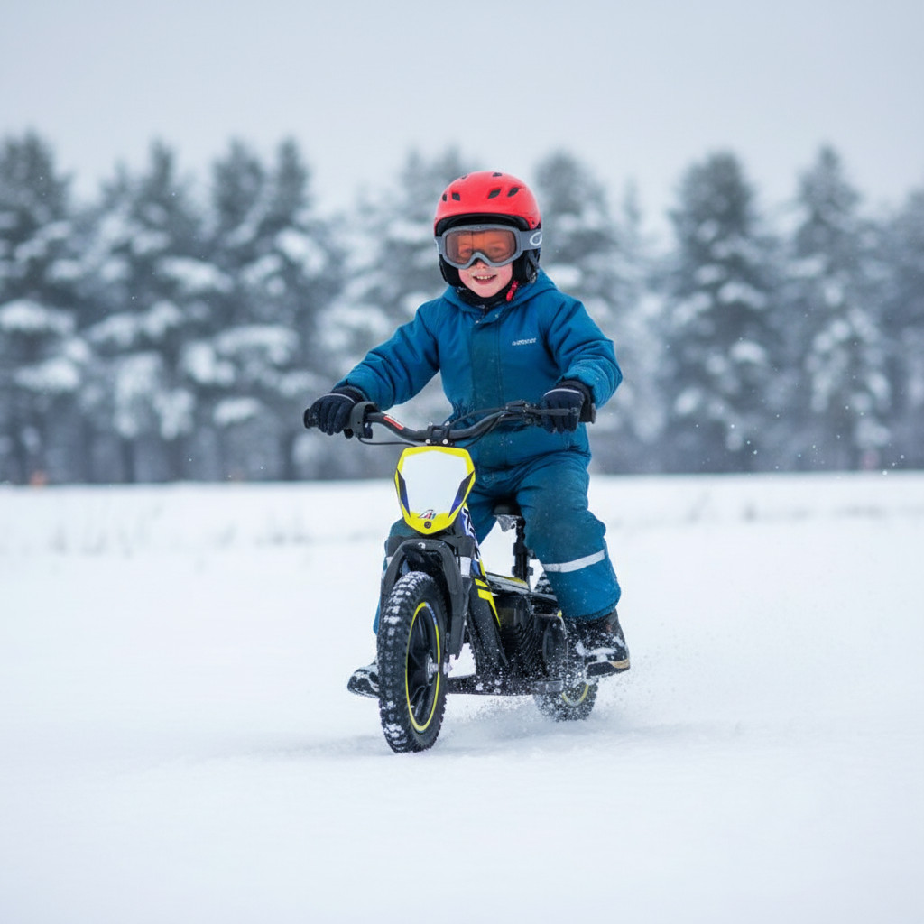 E-bike - elektrická motorka/odrážedlo Leramotors by APOLLO RFZ Sedna 12 PRO - 200W - žlutá - 15. pohled