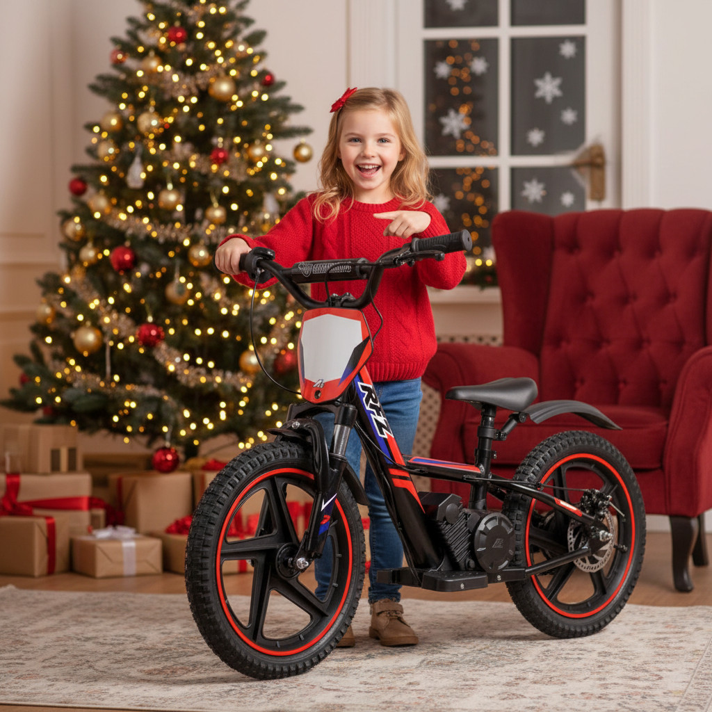 E-bike - elektrická motorka/odrážedlo Leramotors by APOLLO RFZ Sedna 16 PRO - červená