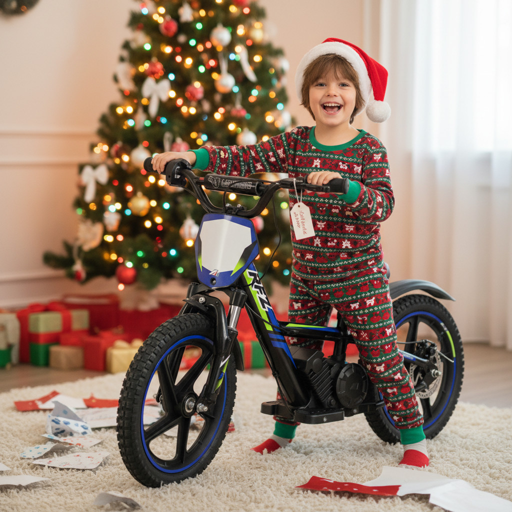 E-bike - elektrická motorka/odrážedlo Leramotors by APOLLO RFZ Sedna 16 PRO - modrá