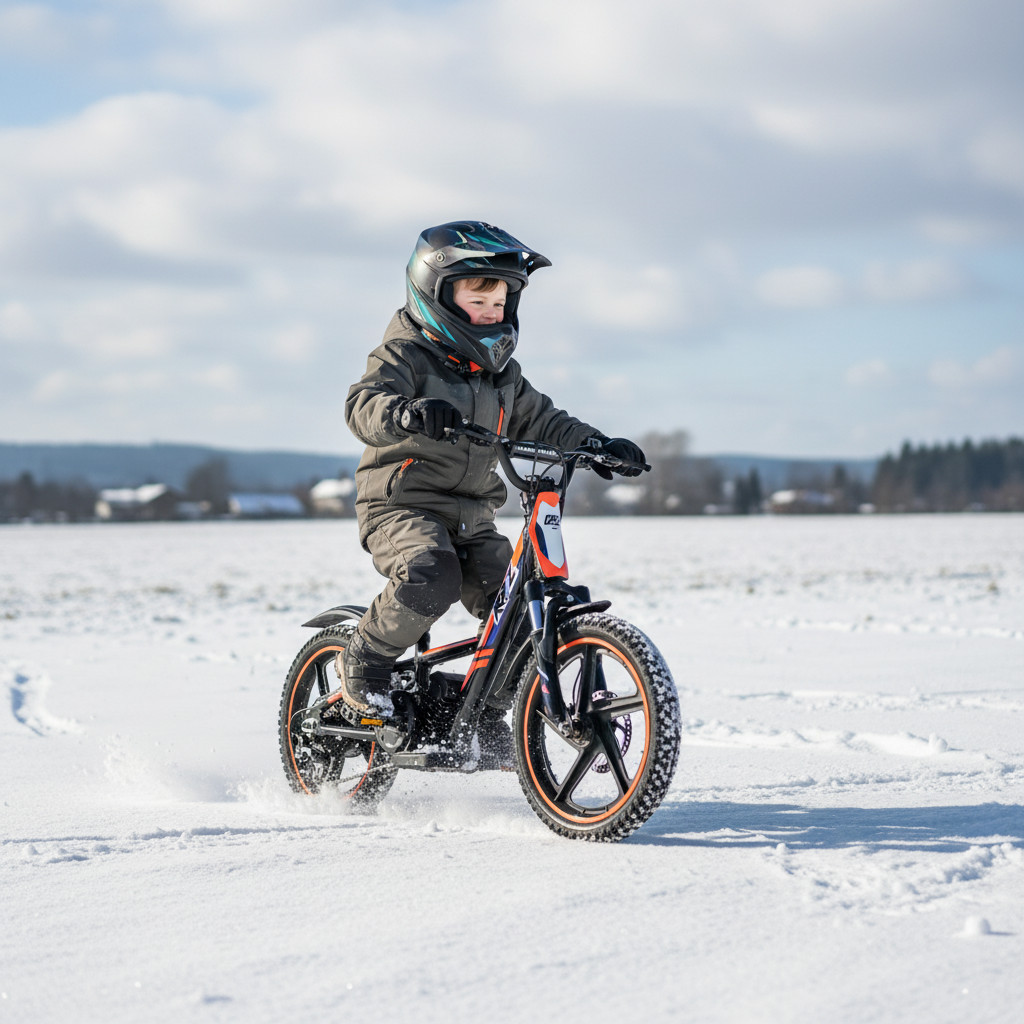E-bike - elektrická motorka/odrážedlo Leramotors by APOLLO RFZ Sedna 16 PRO - 250W - oranžová - 20. pohled