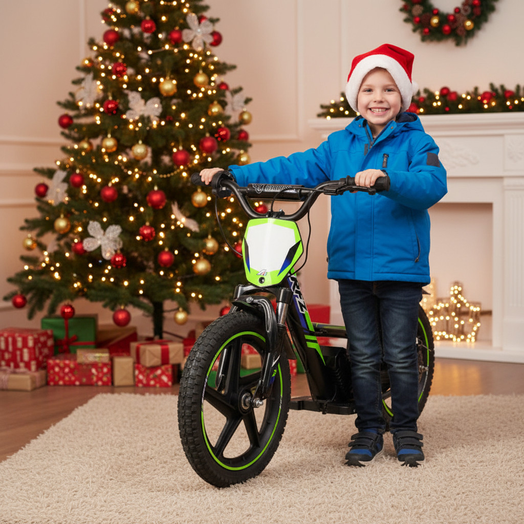 E-bike - elektrická motorka/odrážedlo Leramotors by APOLLO RFZ Sedna 16 PRO - zelená