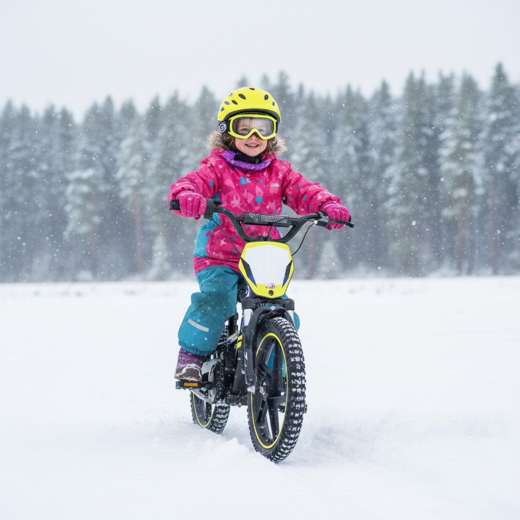 E-bike - elektrická motorka/odrážedlo Leramotors by APOLLO RFZ Sedna 16 PRO - 250W - žlutá - 19. pohled