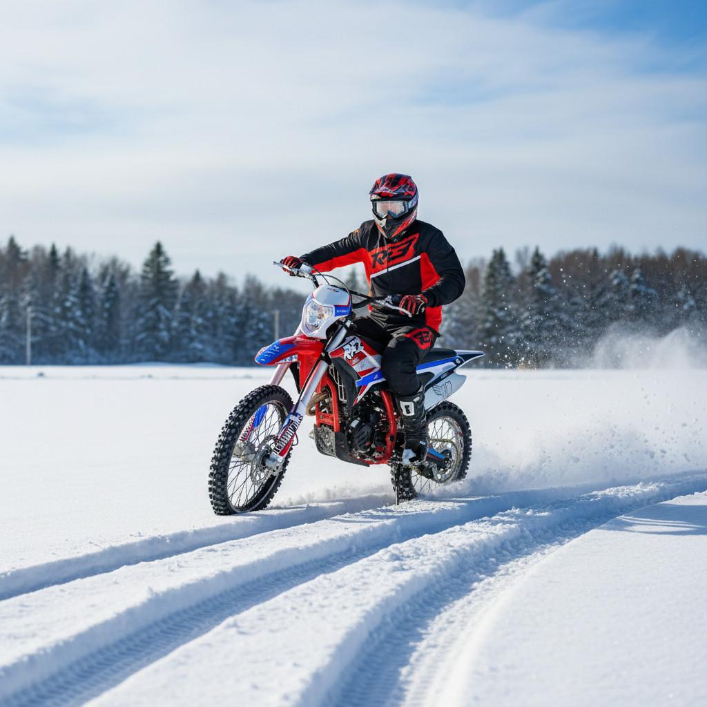 Pitbike Leramotors By Apollo THUNDER 250ccm 21/18 červená, 16kW - 20. pohled