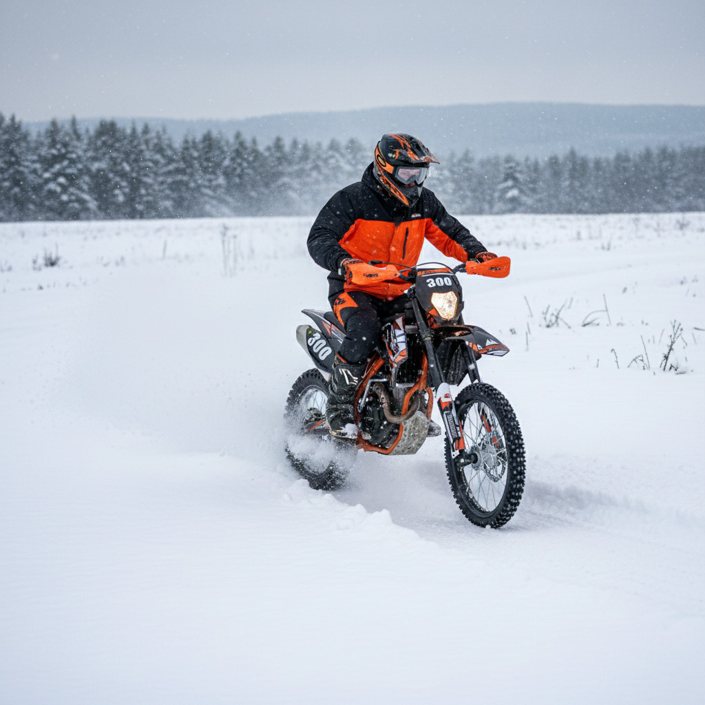 Pitbike Leramotors KILLER PRO 300ccm H2O 21/18 - oranžová - 4-takt - 20. pohled