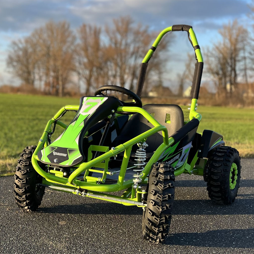Dětská elektrická Buggy Leramotors Razor 1000W - zelená