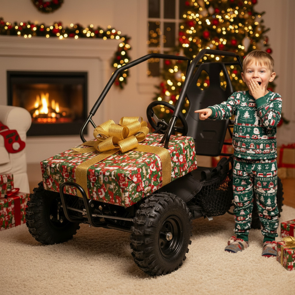 Dětská elektrická Buggy Leramotors Razor II 1000W - černá - 16. pohled