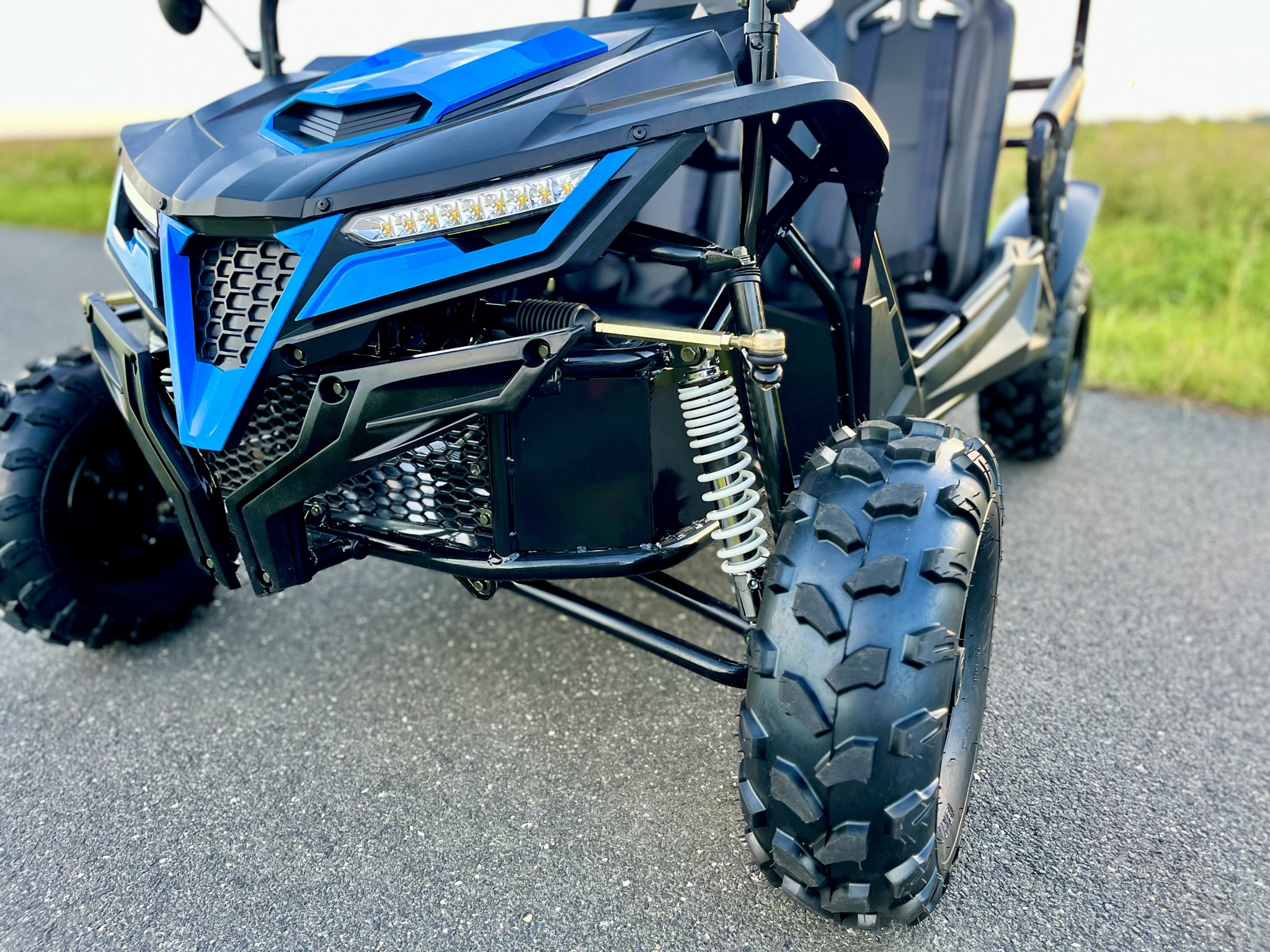 Dětská benzínová Super Buggy 208ccm AUTOMAT limitovaná edice - modrá - 14. pohled