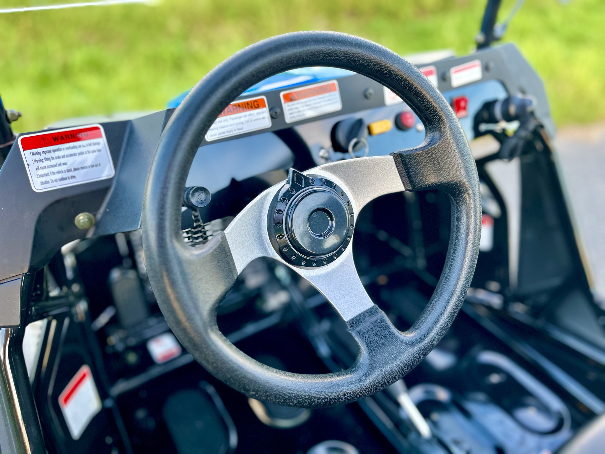 Dětská benzínová Super Buggy 208ccm AUTOMAT limitovaná edice - modrá - 7. pohled