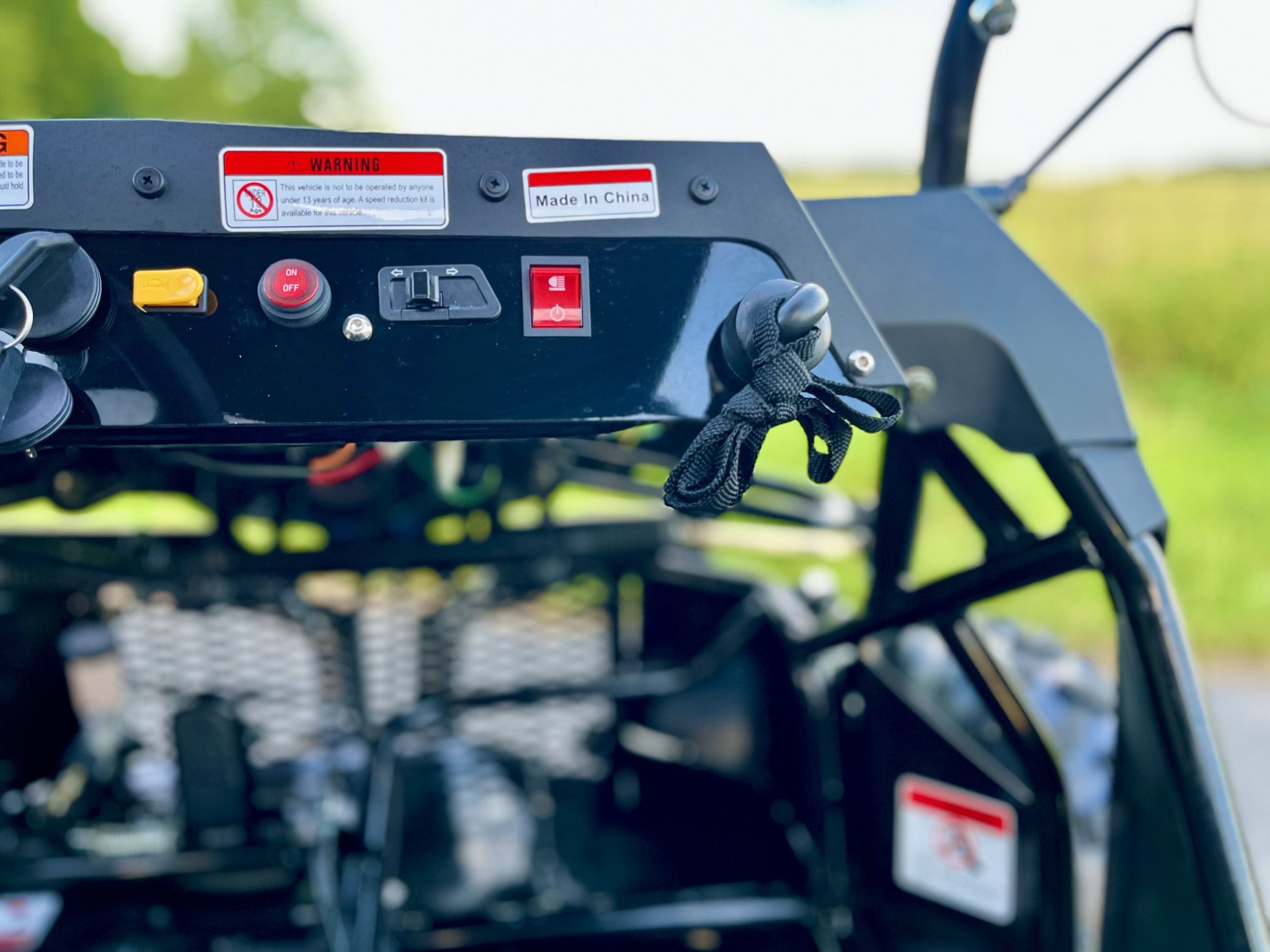 Dětská benzínová Super Buggy 208ccm AUTOMAT limitovaná edice - modrá - 8. pohled