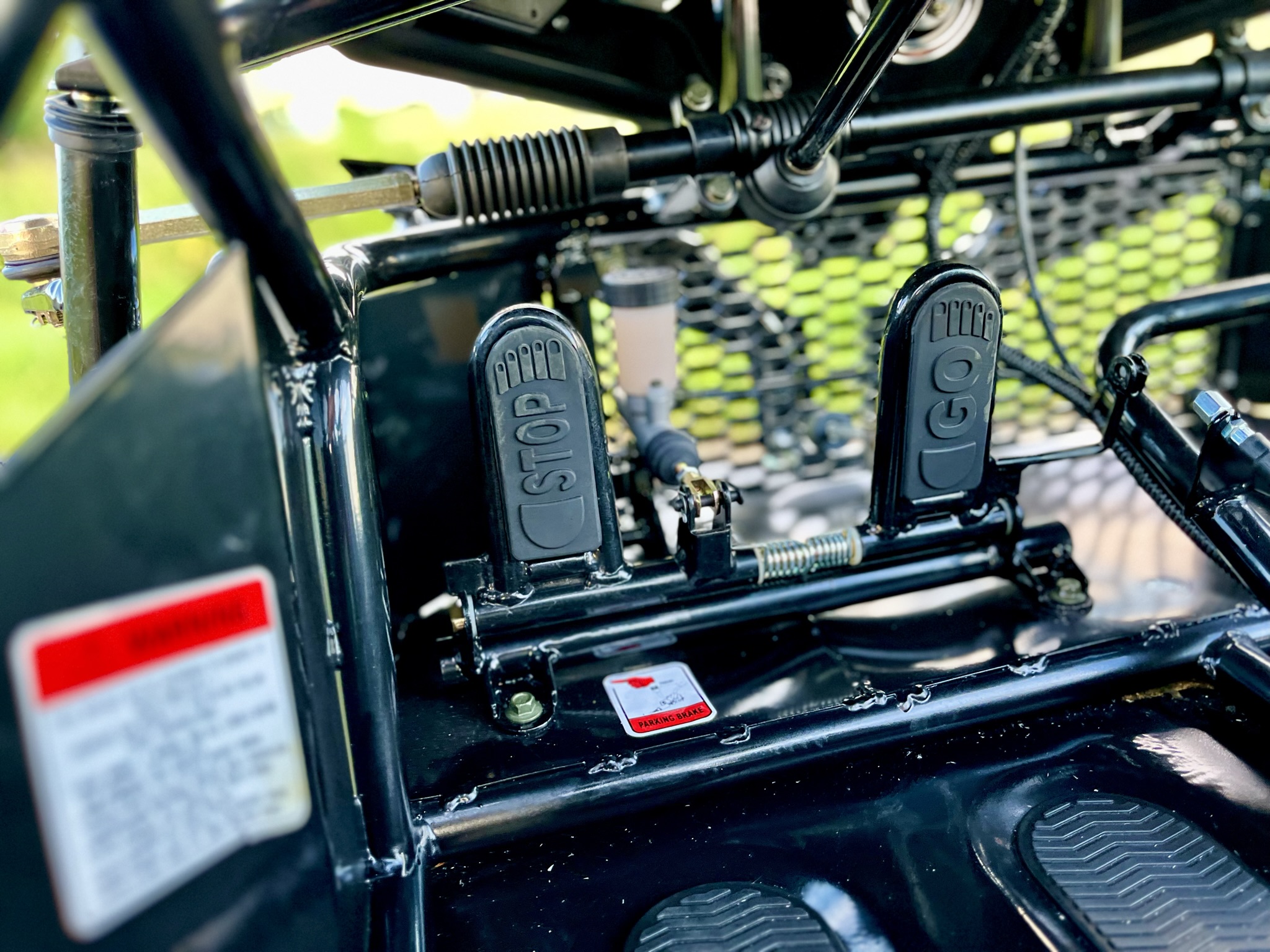 Dětská benzínová Super Buggy 208ccm AUTOMAT limitovaná edice - modrá - 9. pohled