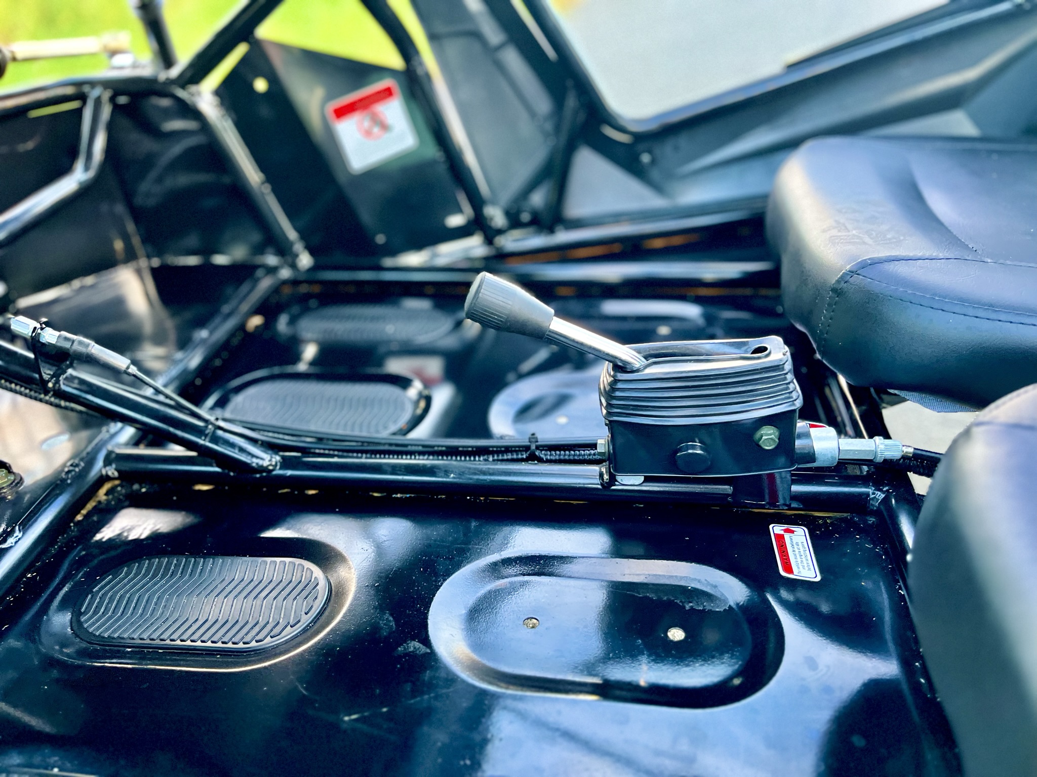 Dětská benzínová Super Buggy 208ccm AUTOMAT limitovaná edice - modrá - 10. pohled