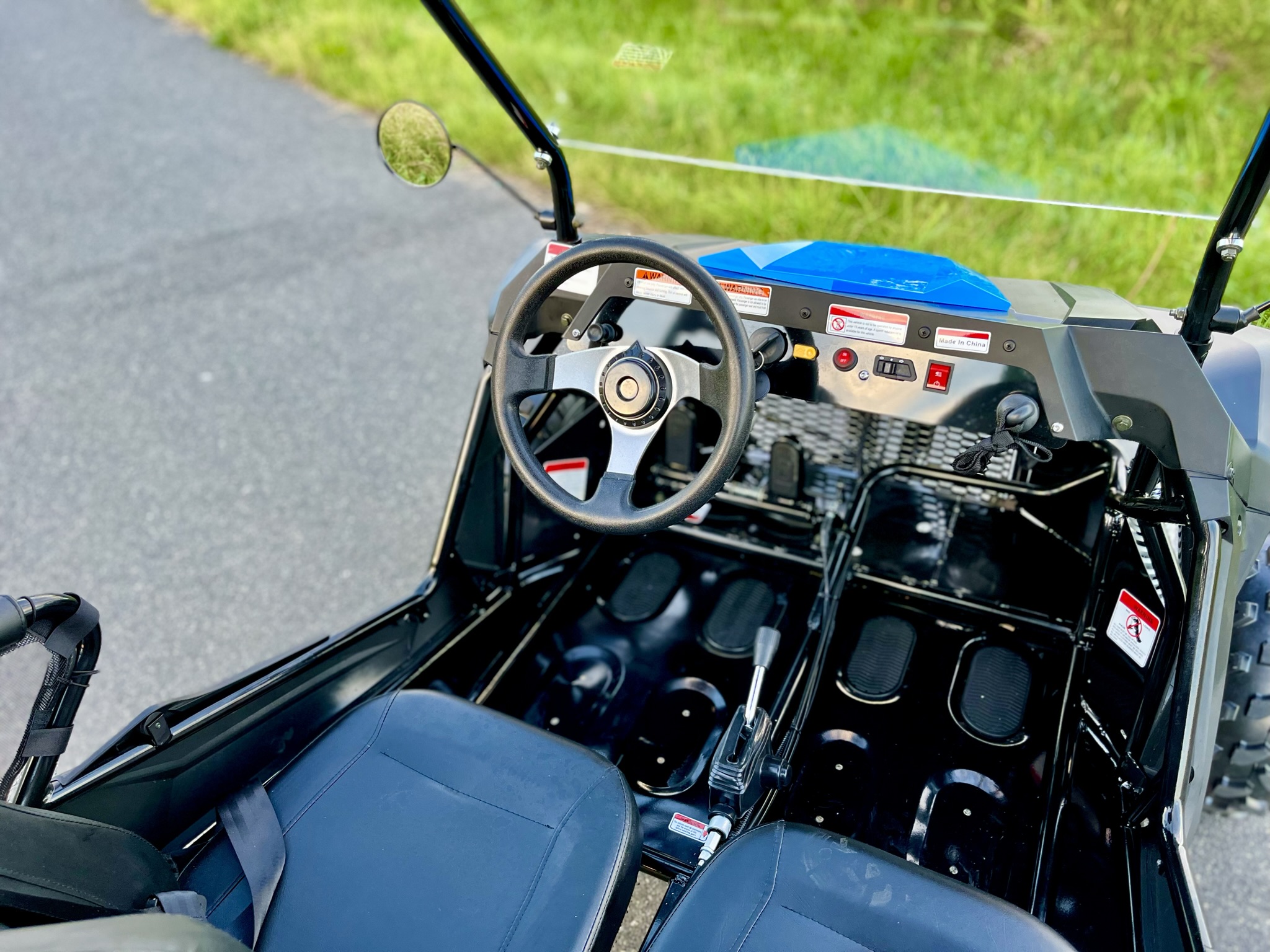 Dětská benzínová Super Buggy 208ccm AUTOMAT limitovaná edice - modrá - 12. pohled