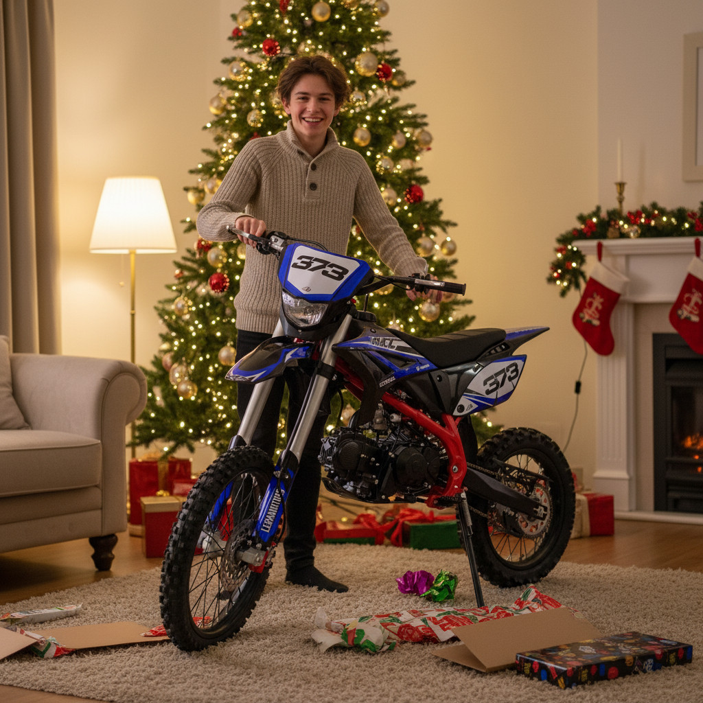 Leramotors ve spolupráci s Apollo představuje novinku na rok 2025 pro pokročilé jezdce. Nový neokoukaný model s agresivním nadčasovým designem pro pokročilý dorost nebo lehčí dospělé os.. Pitbike Leramotors By Apollo THUNDER 140cc 19/16 - Modrá