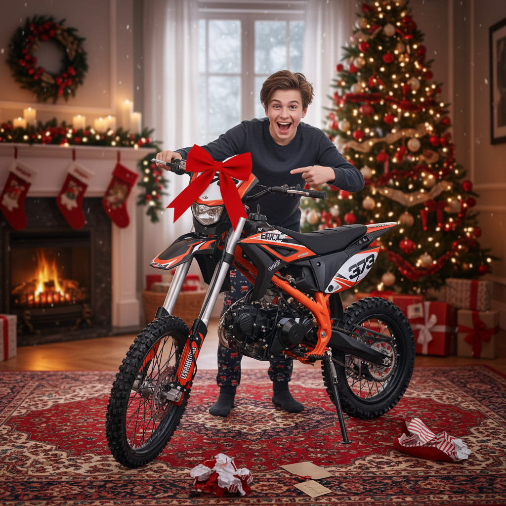 Leramotors ve spolupráci s Apollo představuje novinku na rok 2025 pro pokročilé jezdce. Nový neokoukaný model s agresivním nadčasovým designem pro pokročilý dorost nebo lehčí dospělé os.. Pitbike Leramotors By Apollo THUNDER 140cc 19/16 - Oranžová