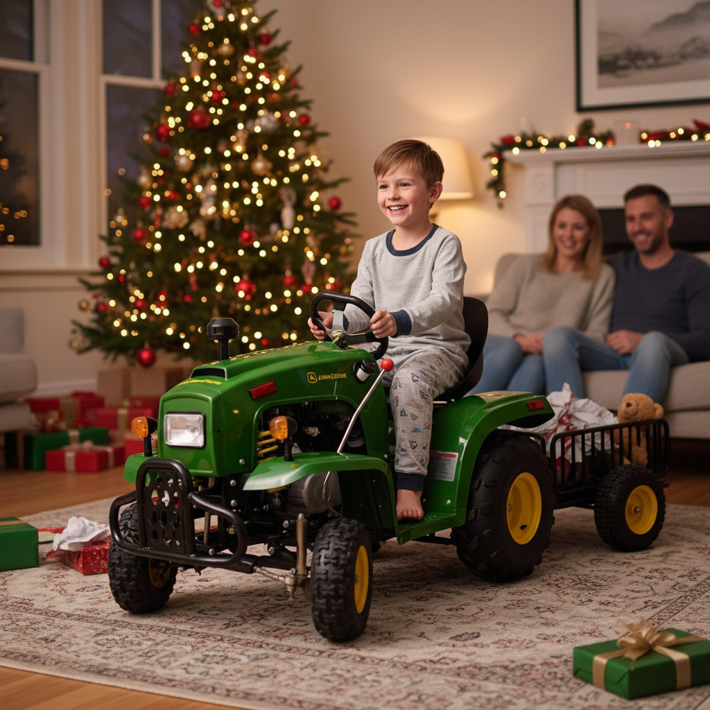 Nový dětský benzínový traktůrek je všestranný pomocník pro mladé zemědělce. Určeno pro děti od 6-13let. DOBA DORUČENÍ DO 2-3 PRACOVNÍCH DNÍ
 Dětský benzínový traktůrek Johnny 125ccm + vozík
