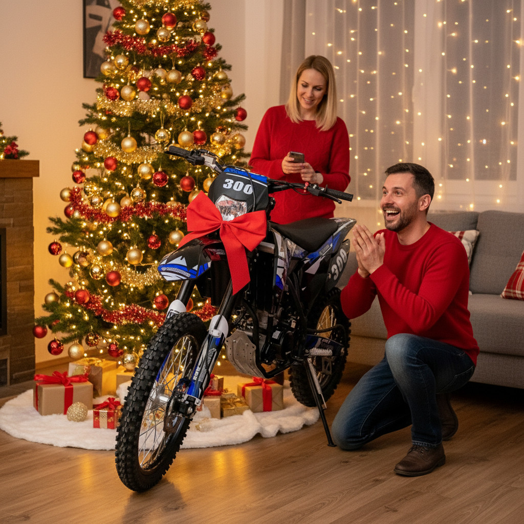 Pitbike Leramotors KILLER PRO 300ccm H2O 21/18 - modrá