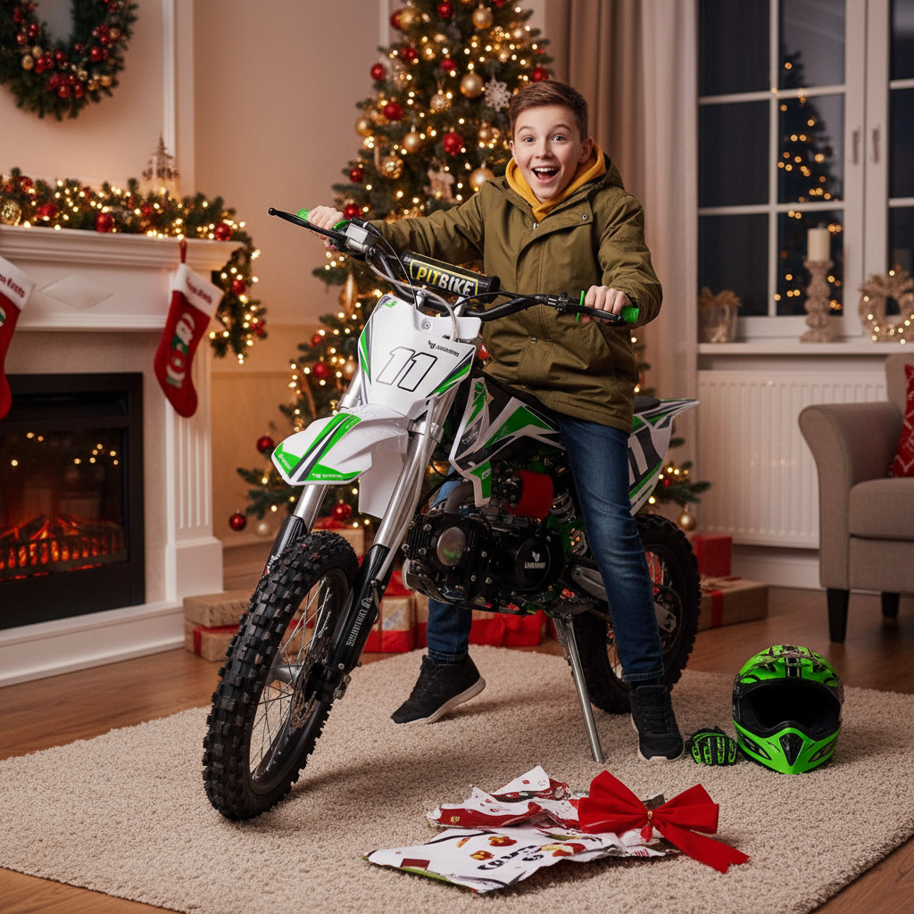 Značkový Pitbike Leramotors Shark 125 pro rok 2025
DOBA DORUČENÍ DO 2-3 PRACOVNÍCH DNÍ
 Dětská benzínová motorka Pitbike Leramotors Shark 125ccm 4T 17/14 - zelená