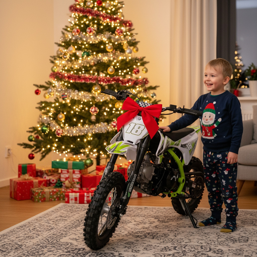 Značkový Pitbike Leramotors Spirit 90ccm pro rok 2025. Pitbike značky Leramotors je ideální volbou pro začínající jezdce. Jedná se o jeden z nejmenších pitbike z naší nabídky.
DOBA DOR.. Dětská benzínová motorka Pitbike Leramotors SPIRIT 90ccm 12/10 Automat - zelená