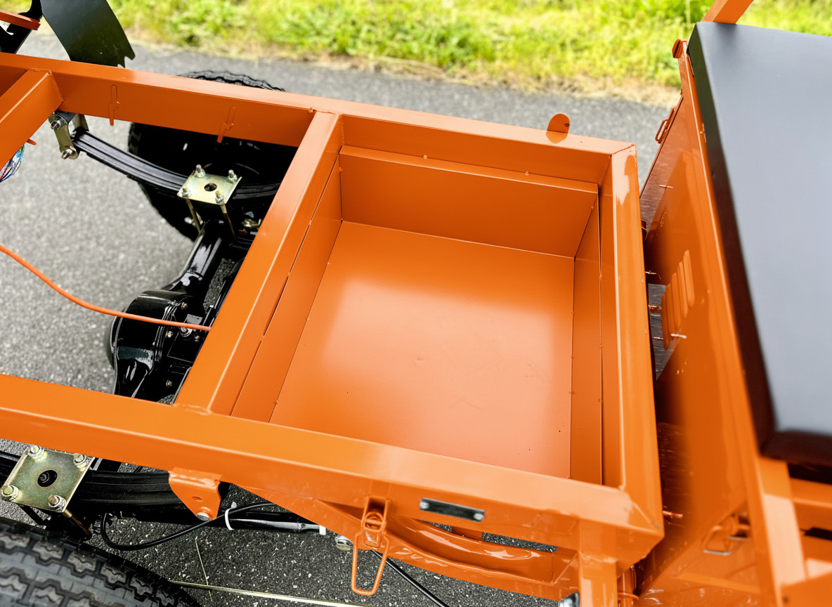Elektrická tříkolka Leramotors tuk tuk cargo G1 1000W 60V - oranžová - 10. pohled
