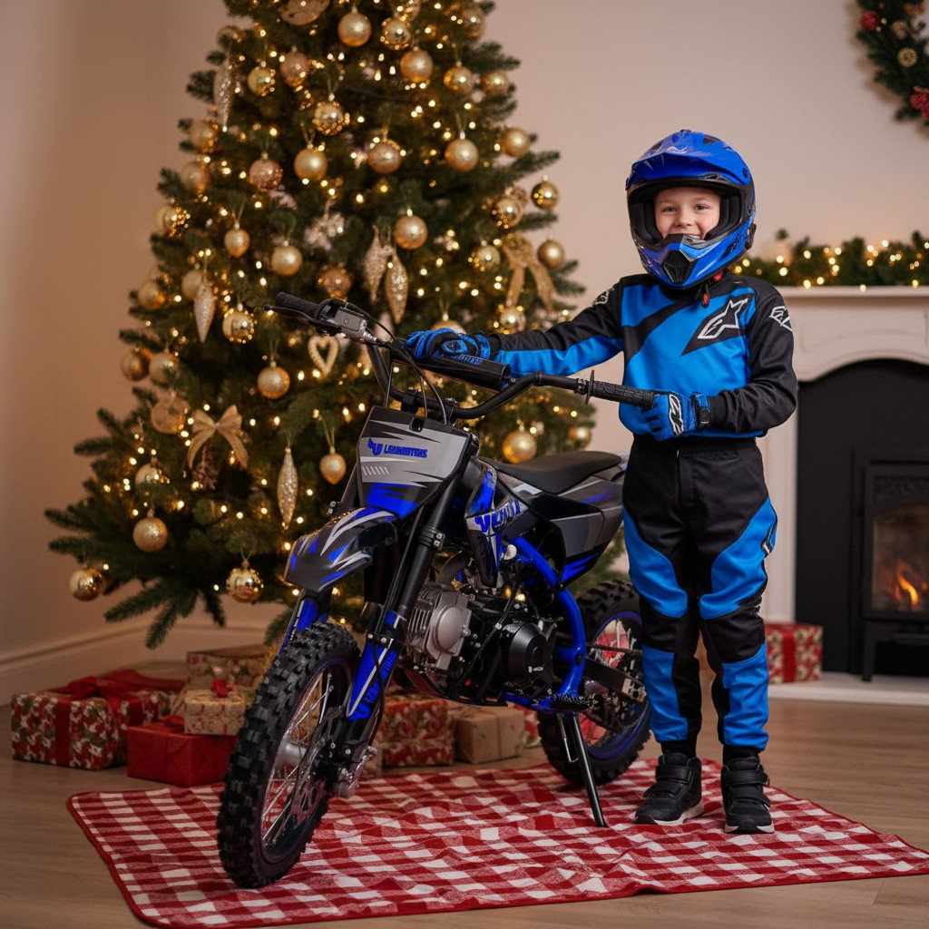 Novinka roku 2025 Pitbike Leramotors Cannon v poloautomatu má 4 rychlosti s řazením bez spojky. Potěší Vás elektrický startér. DOBA DORUČENÍ DO 2-3 PRACOVNÍCH DNÍ
 Dětská benzínová motorka Pitbike Leramotors CANNON 125ccm 4T 14/12 E-START - modrá