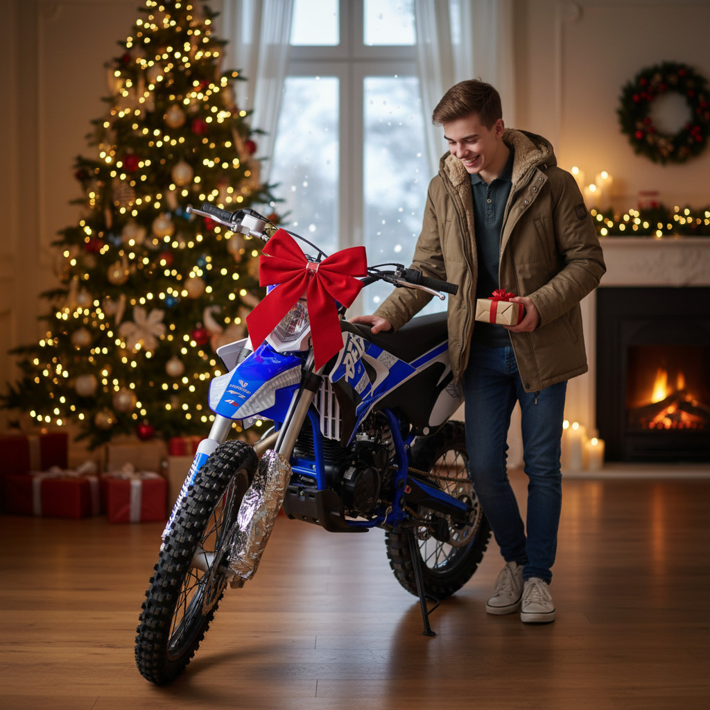 Pitbike Leramotors By Apollo THUNDER 250ccm 21/18 modrá