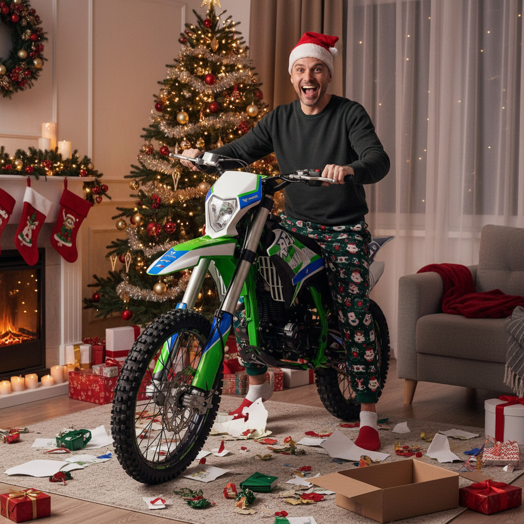 Pitbike Leramotors By Apollo THUNDER 300ccm 21/18 - zelená