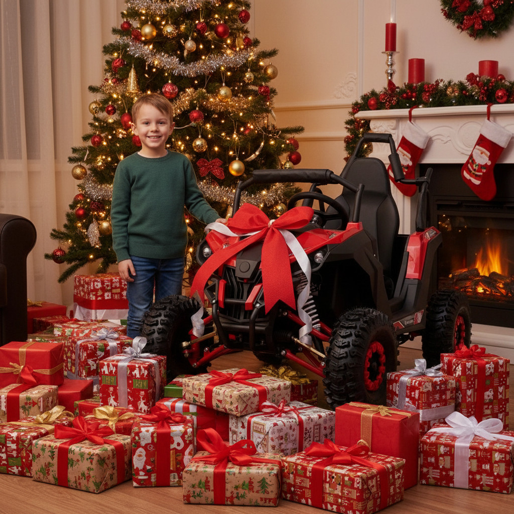 Buggy Razor je vhodná pro děti od 4 do 12 let. Buggy je vybavena silným bezkartáčovým motorem o výkonu 1200W a velkými 6" koly. DOBA DORUČENÍ DO 2-3 PRACOVNÍCH DNÍ
 Dětská elektrická Buggy Leramotors Razor III 1200W - červená