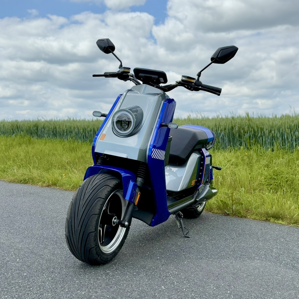 Elektrický skútr Leramotors SCOOTERS C7 3000W - modrá