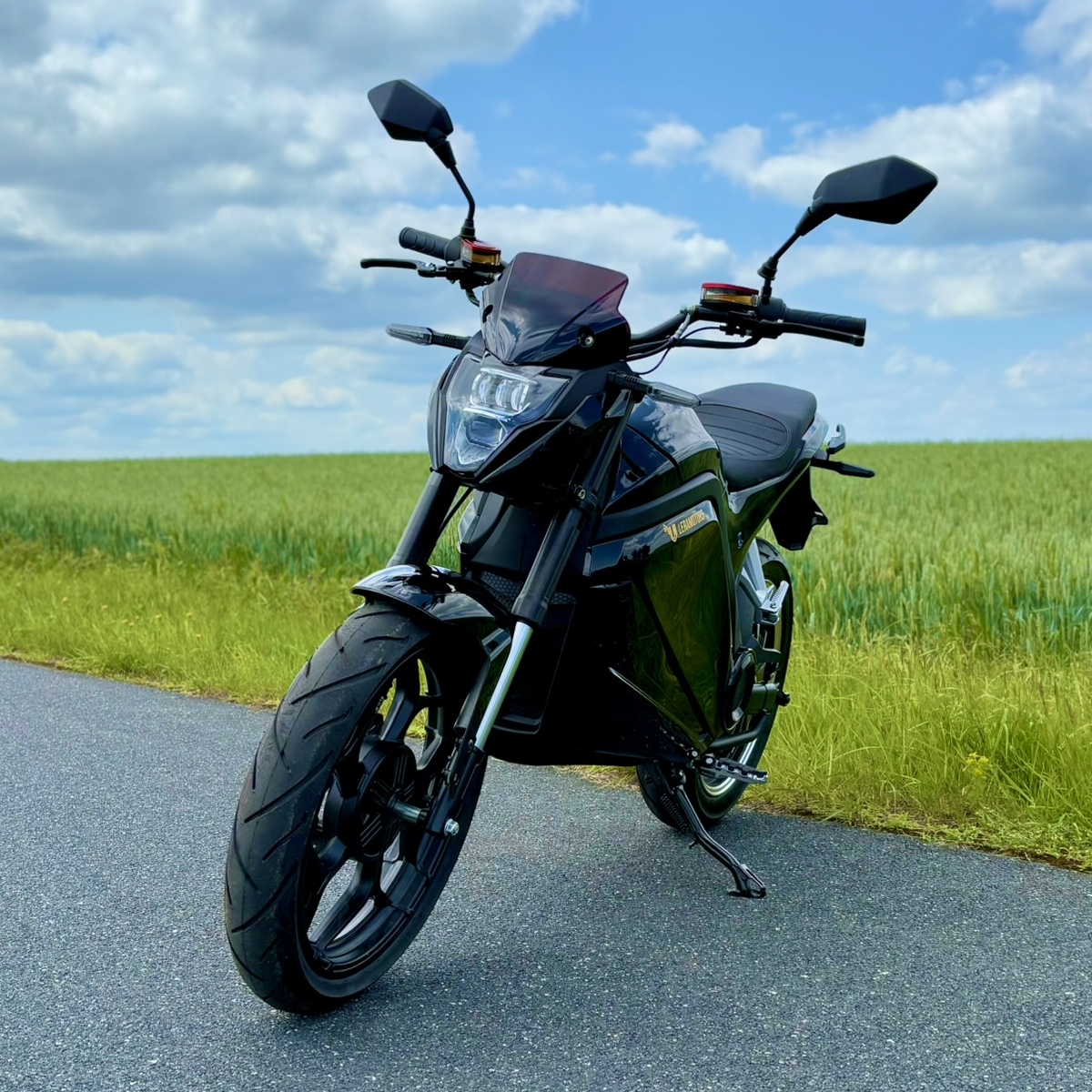 Elektro motorka Leramotors Lancaster 3000W - černa