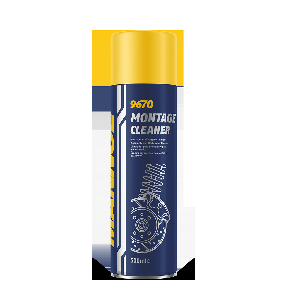 MANNOL Čistič brzd a odmašťovač 500ml